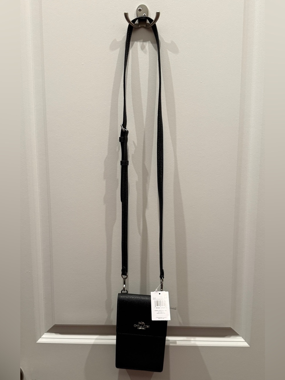Coach Black Crossbody Phone Holder - Picture 2 of 12